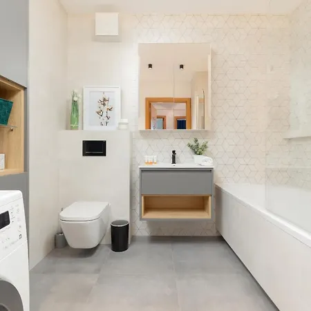 Beautiful & Spacious Warsaw Apartment By Noclegi Renters Екстер'єр фото